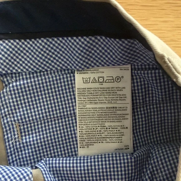 Banana Republic Light Tan Chino Pants - Picture 3 of 6